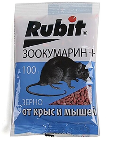 Рубит зоокумарин + зерно 100г
