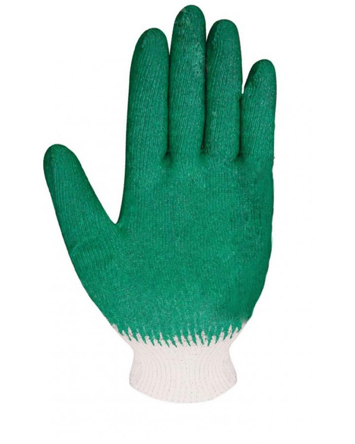 Перчатки обливные зеленые (12 штук)