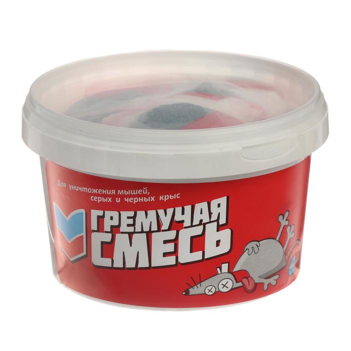 Гремучая смесь приманка для уничтожения мышей и крыс любого вида и размера 500г