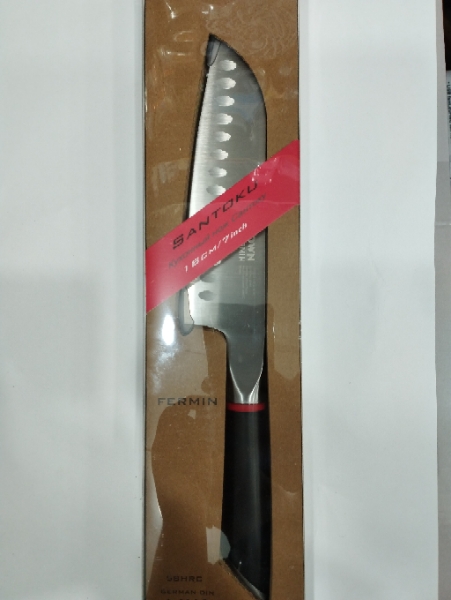 Нож кухонный TUOTOWN сантоку 18см 177008