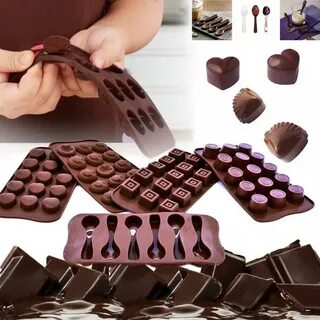 Форма силиконовая для шоколада асорти