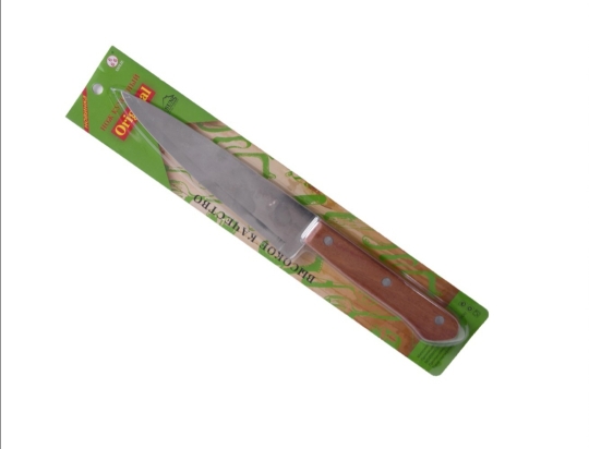 Нож кухонный 666 с деревянной ручкой stanley 05
