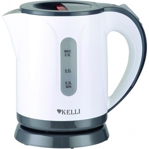 Чайник KELLI электрический пластиковый 800мл. -  KL-1466