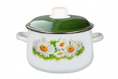 Кастрюля  коническая Ромашки 4л.