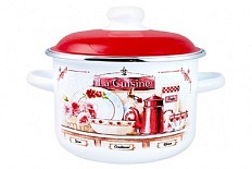 Кастрюля цилиндрическая La Cuisine 3л. - ТМ Appetite