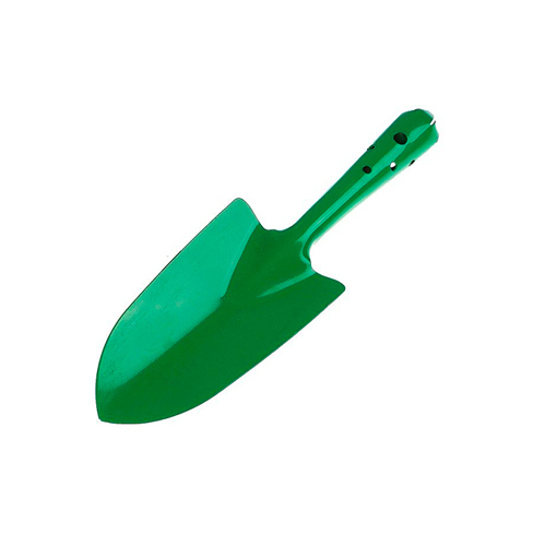 Совок-лопата садовый посадочный цельнометаллический (цвета в ассортименте)