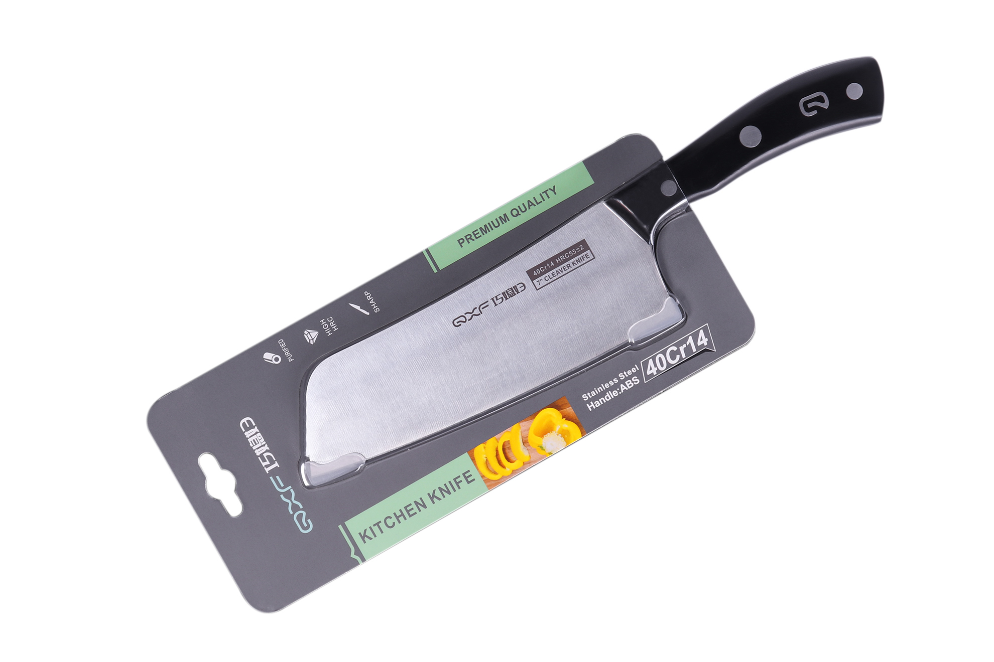 Нож кухонный QXF 17,5см  R-4217