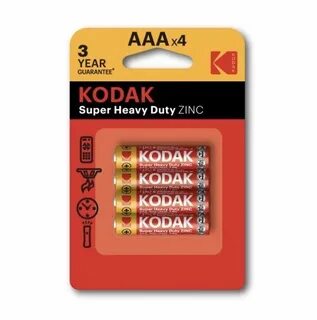 Батарейка KODAK ААА мизинчиковые