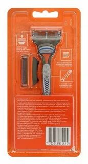 Бритвенный станок Gilletta +2 сменных кассеты