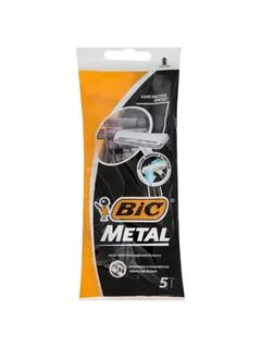 Бритва одноразовая BIC METAL 5шт уп