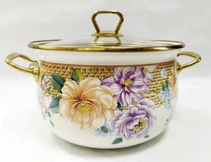 Эмалированная кастрюля для супа 2л индукция