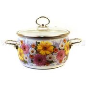 Эмалированная кастрюля для супа 3л индукция