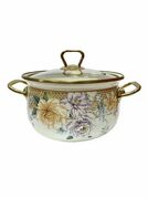 Эмалированная кастрюля для супа 8л индукция