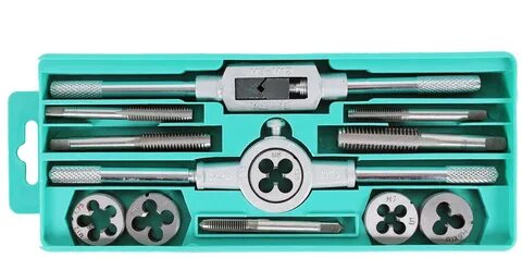 Набор метчиков и плашек  12 предметов