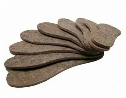 Стельки-войлок прессованная светлая 40см 10шт уп