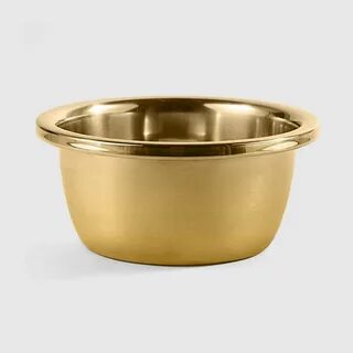 Миска из нержавейка золото 42см