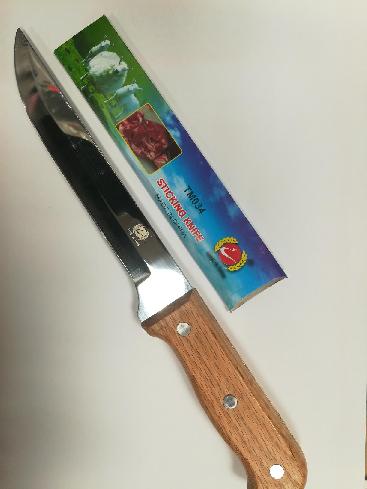 Нож с деревянной ручкой ТМ034