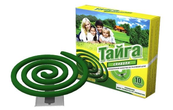 Спираль от комаров ТАЙГА