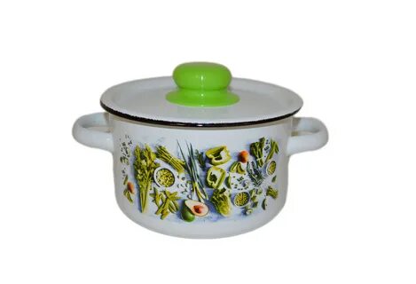 Кастрюля эмалированная цилиндрическая Je teaime 4,5л. - TM Appetite