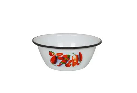 Миска эмалированная  Паприка 1,5л. -  ТМ Appetite
